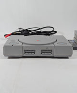 PS1 Console With 5 Games, 2 Controllers, 2 Memory Cards & Power/Video Cables
