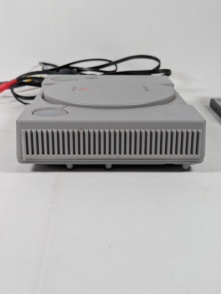 PS1 Console With 5 Games, 2 Controllers, 2 Memory Cards & Power/Video Cables