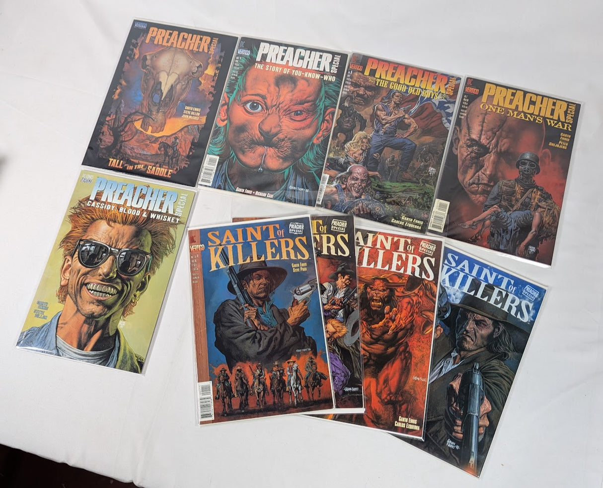 Preacher 1995 Issues 1 - 66 & Specials Comic Book Bundle