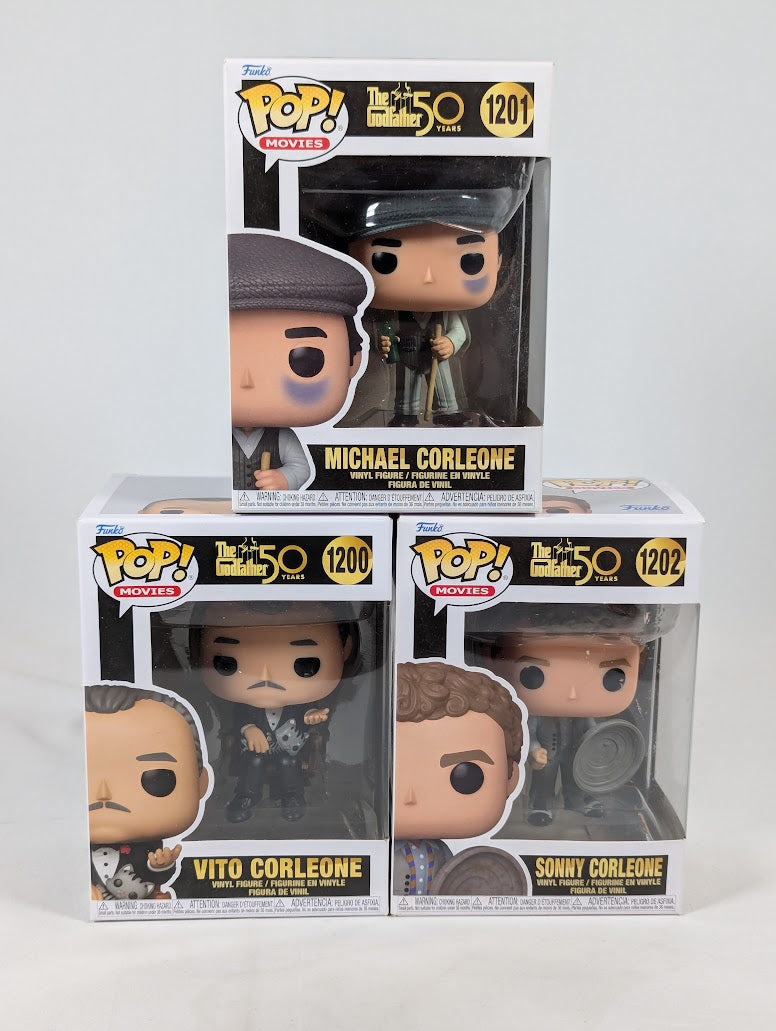 The Godfather 50 Years Funko Pop! Vinyl Figure Bundle