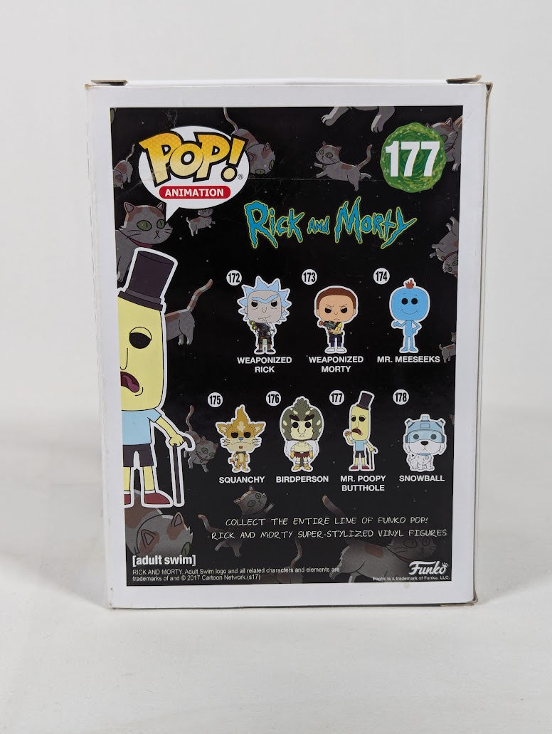 Rick and Morty Mr Poopy Butthole Funko Pop! Vinyl Figure #177