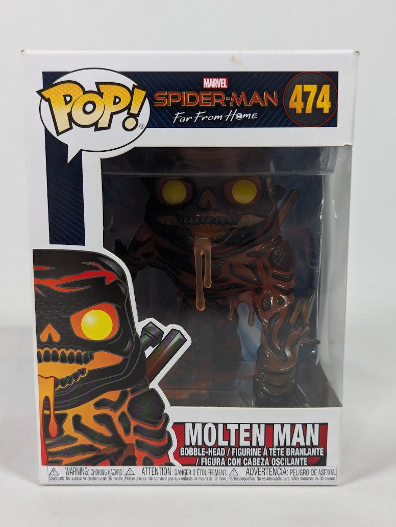Marvel Spider-Man Far From Home Molten Man Funko Pop! Vinyl Figure #474