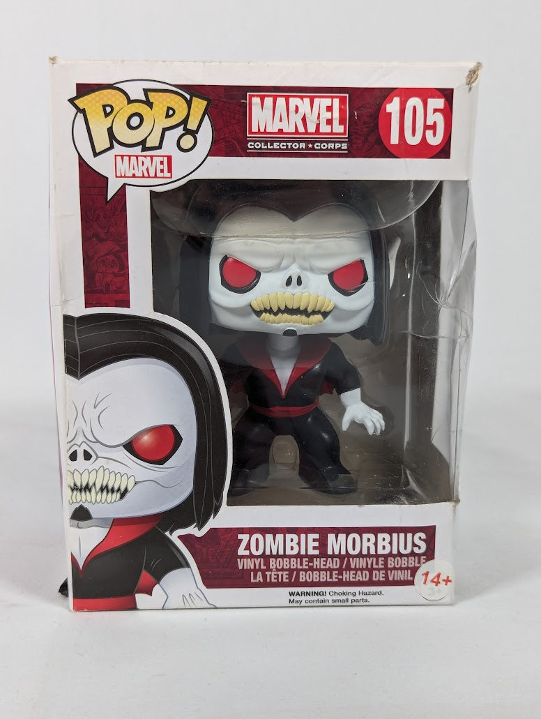 Marvel Zombie Morbius Funko Pop! Vinyl Figure #105