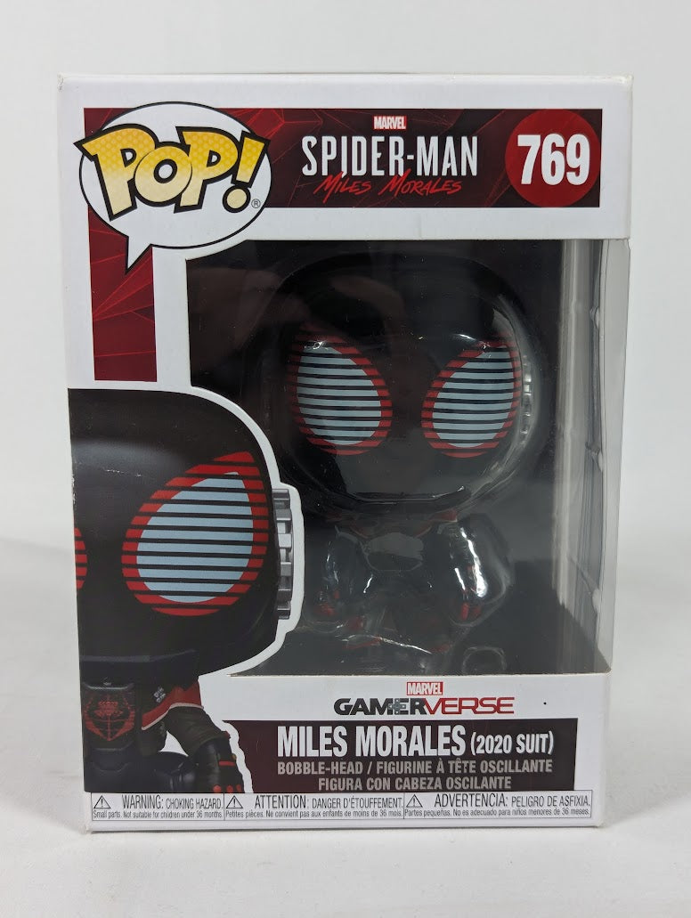 Marvel Spider-Man Miles Morales (2020 Suit) Funko Pop! Vinyl Figure #769