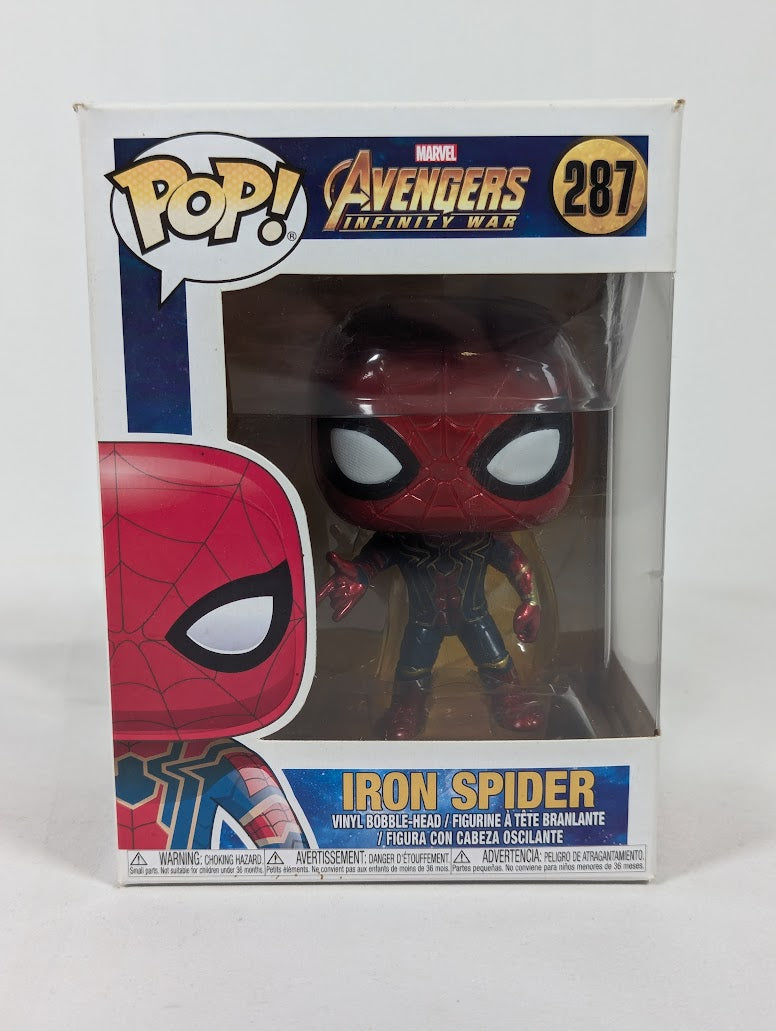 Marvel Avengers Infinity War Iron Spider Funko Pop! Vinyl Figure #287