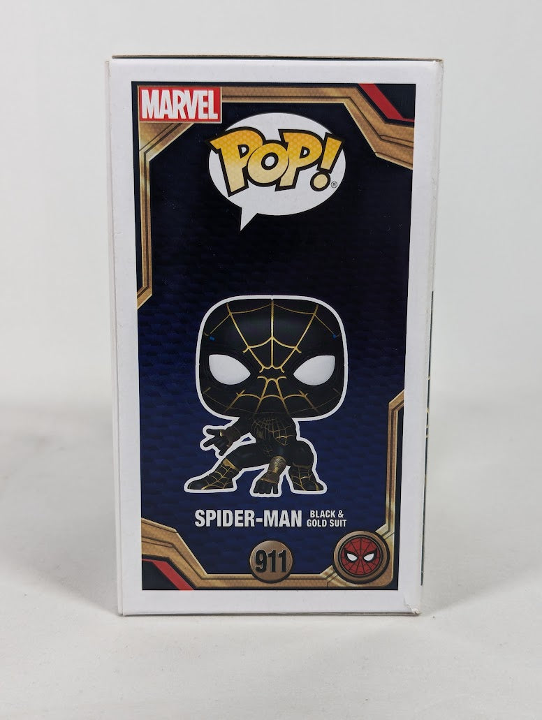 Marvel Spider-Man No Way Home Spider-Man Black & Gold Suit Funko Pop! Vinyl Figure #911