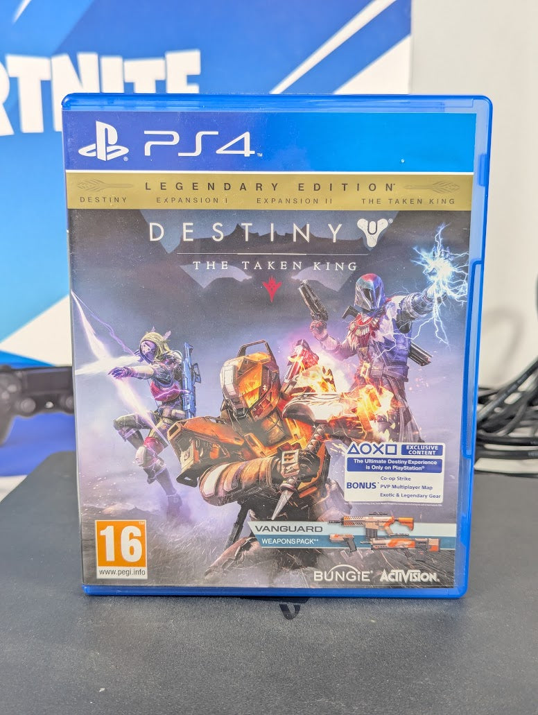 PS4 Slim 500GB Console Bundle With 3 Games, Controller, Cables & Box
