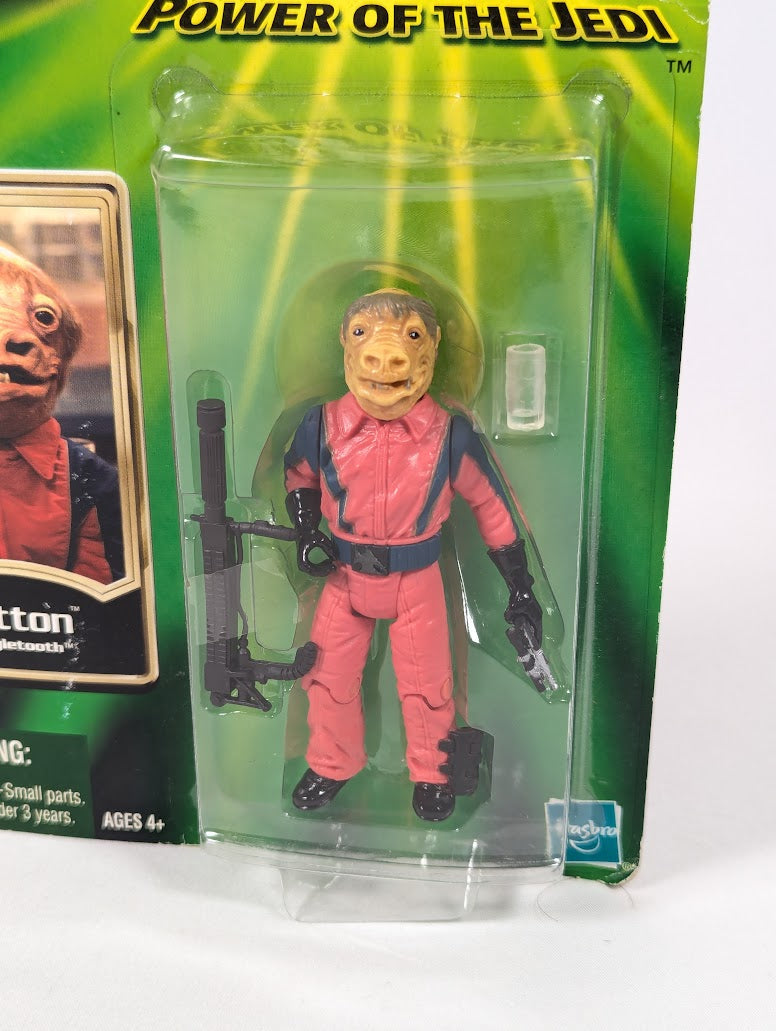 Star Wars Power of the Jedi Zutton Snaggletooth 2001 Hasbro Action Figure