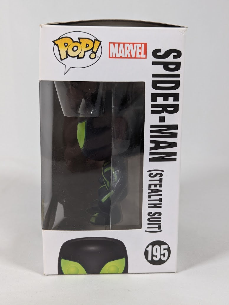 Marvel Spider-Man Stealth Suit (Glow in the Dark) Funko Pop! Vinyl Figure #195
