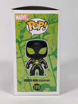 Marvel Spider-Man Stealth Suit (Glow in the Dark) Funko Pop! Vinyl Figure #195