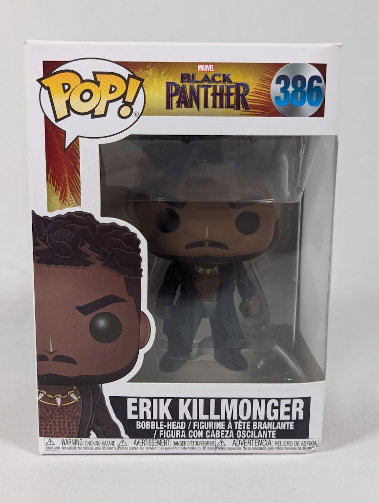 Marvel Black Panther Erik Killmonger Funko Pop! Vinyl Figure #386