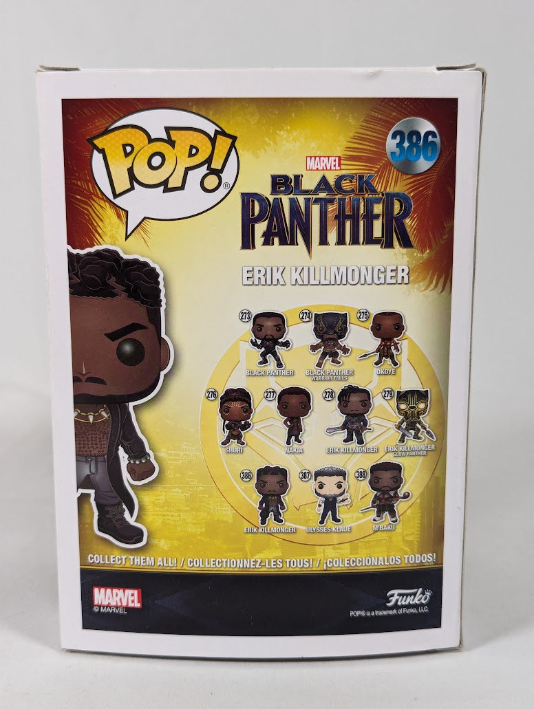 Marvel Black Panther Erik Killmonger Funko Pop! Vinyl Figure #386