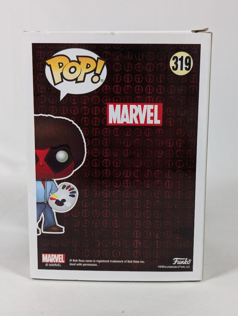 Marvel Deadpool as Bob Ross Funko Pop! Vinyl Figure #319