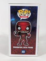 Marvel Contest of Champions Venompool With Phone Funko Pop! Vinyl Figure #302