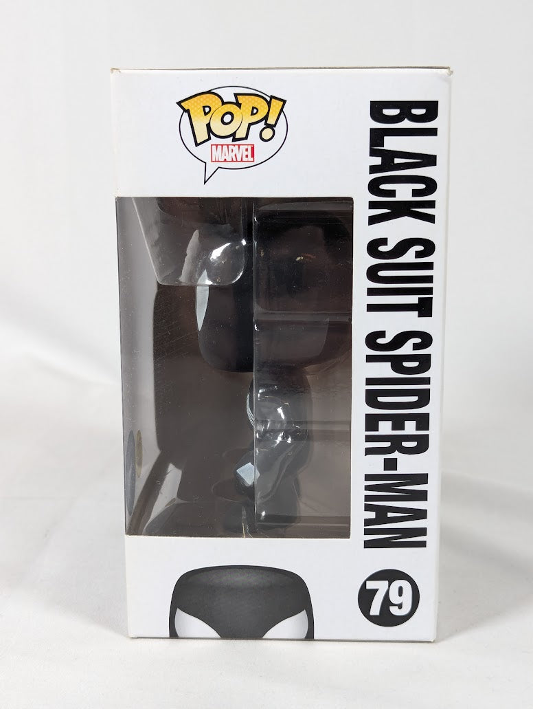 Marvel Spider-Man Black Suit Spider-Man (Glow in the Dark) (Underground Toys) Funko Pop! Vinyl Figure #79