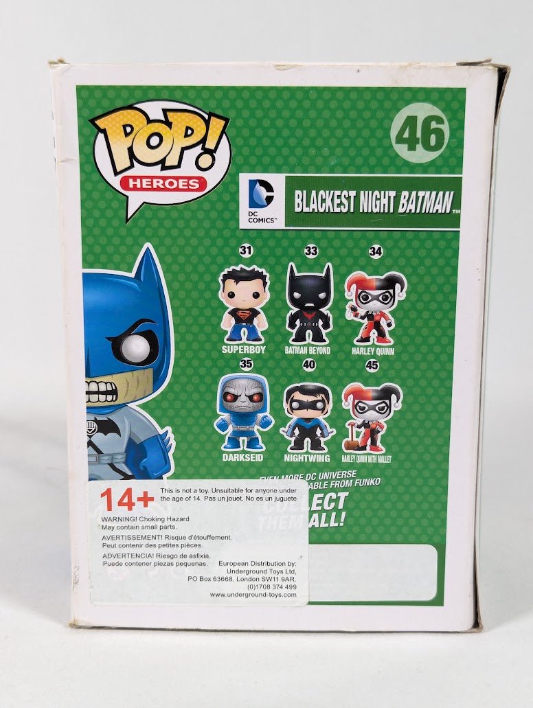 DC Comics Blackest Night Batman Funko Pop! Vinyl Figure #46