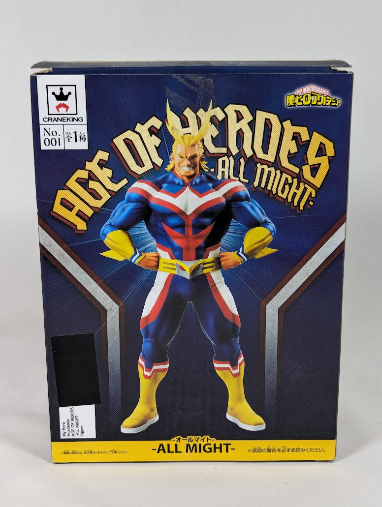 My Hero Academia Age of Heroes All Might Banpresto Figure