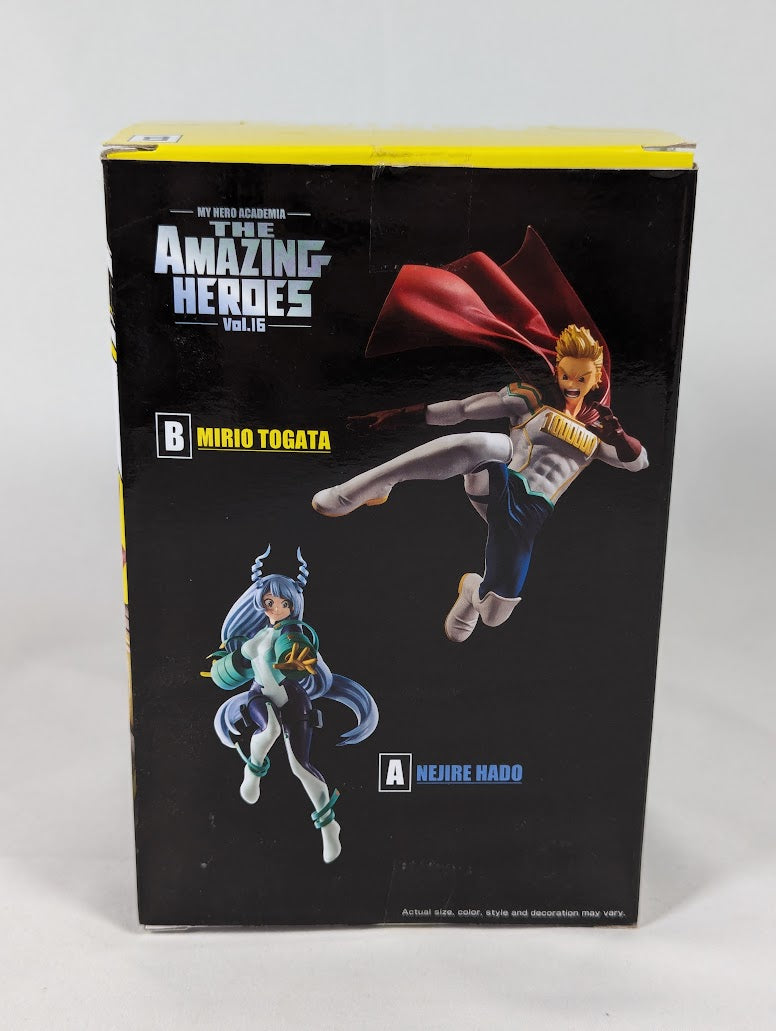 My Hero Academia The Amazing Heroes Mirio Togata Banpresto Figure
