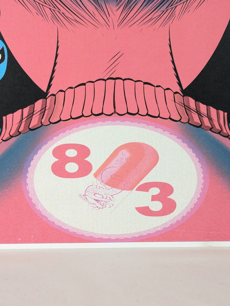 Gorillaz Song Machine Glow in the Dark Poster Print #4 Limited Edition 24/750