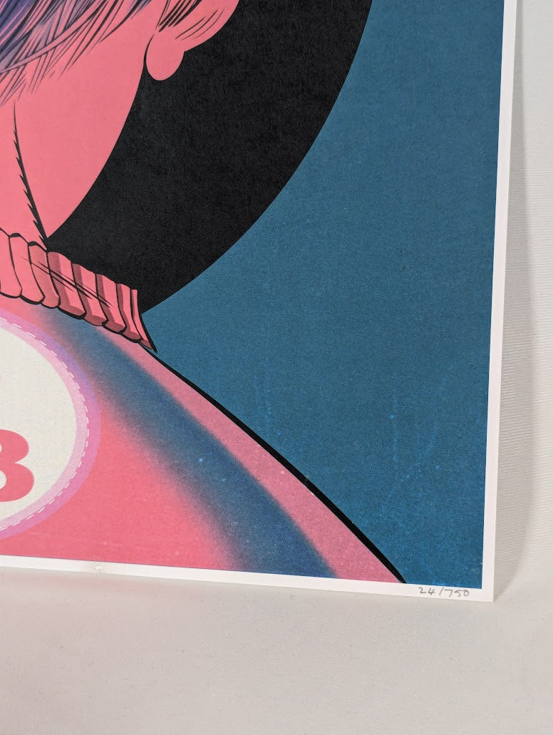 Gorillaz Song Machine Glow in the Dark Poster Print #4 Limited Edition 24/750