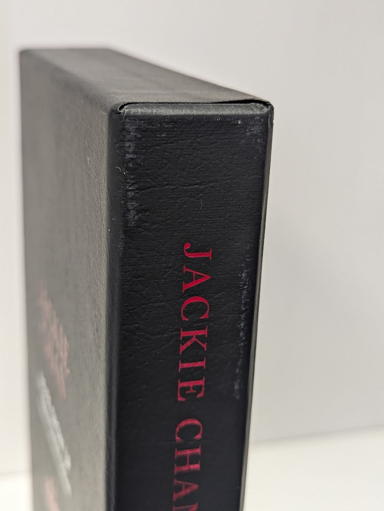 Jackie Chan Never Grow Up Signed Limited Edition Hardcover With Sleeve and CoA