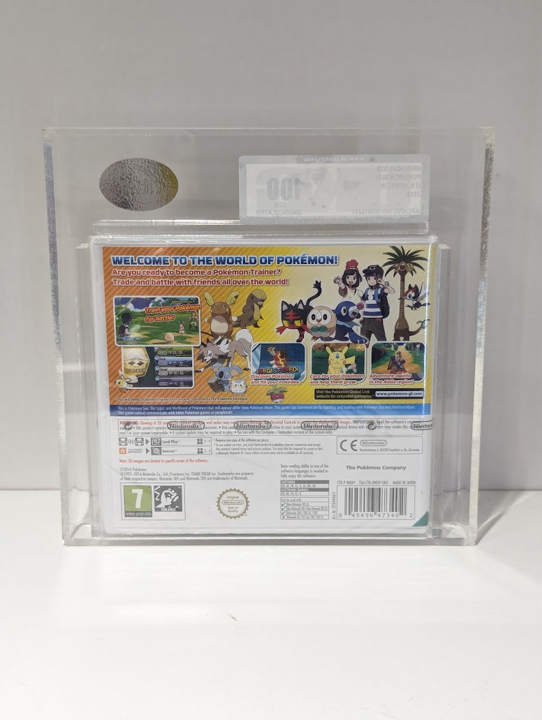 Pokemon Sun Nintendo 3DS UK Graders Graded 100