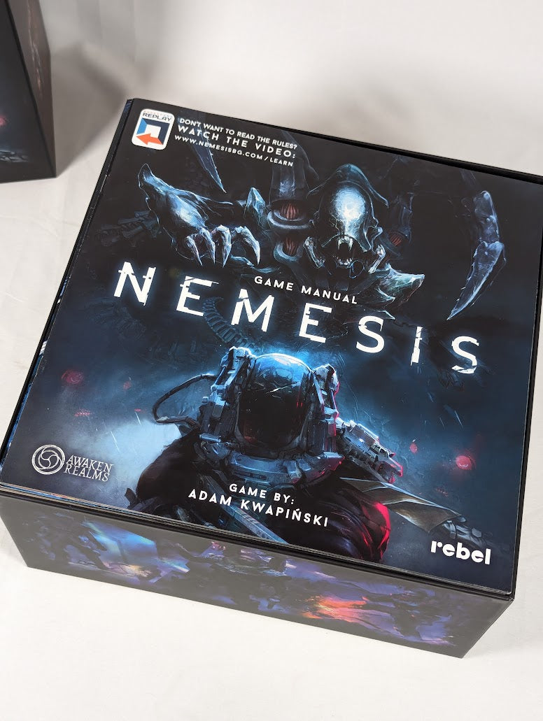 Nemesis Core Base Game & Terrain Expansion Board Game Bundle