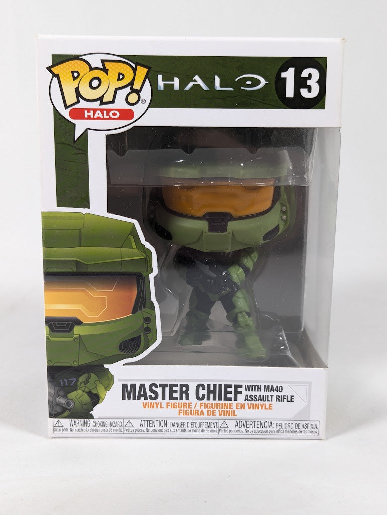 Halo Master Chief With MA40 Assault Rifle Funko Pop! Vinyl Figure #13