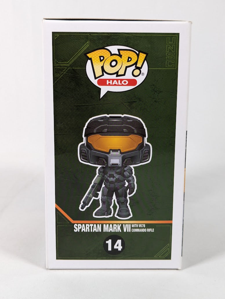 Halo Spartan Mark VII With VK78 Commando Rifle Funko Pop! Vinyl Figure #14