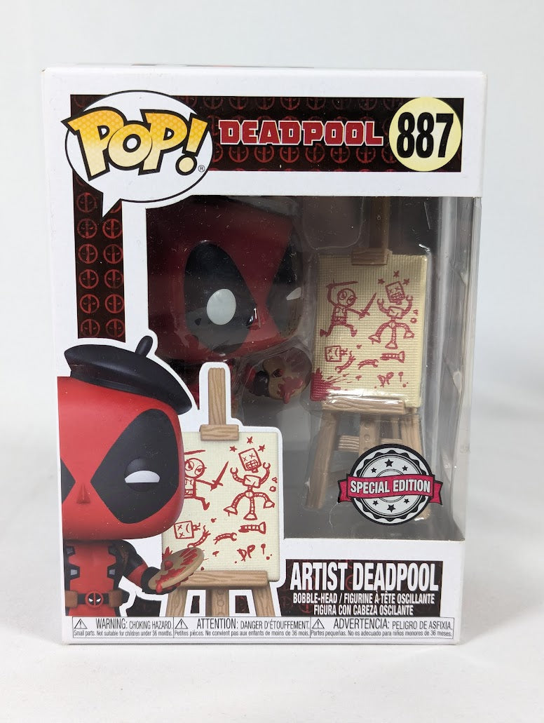 Marvel Deadpool Artist Deadpool Funko Pop! Vinyl Figure #887