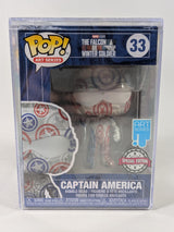 Marvel The Falcon and the Winter Soldier Captain America (Art Series) Funko Pop! Vinyl Figure #33