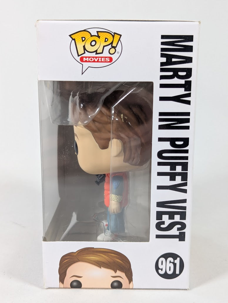 Back to the Future Marty in Puffy Vest Funko Pop! Vinyl Figure #961