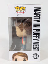 Back to the Future Marty in Puffy Vest Funko Pop! Vinyl Figure #961