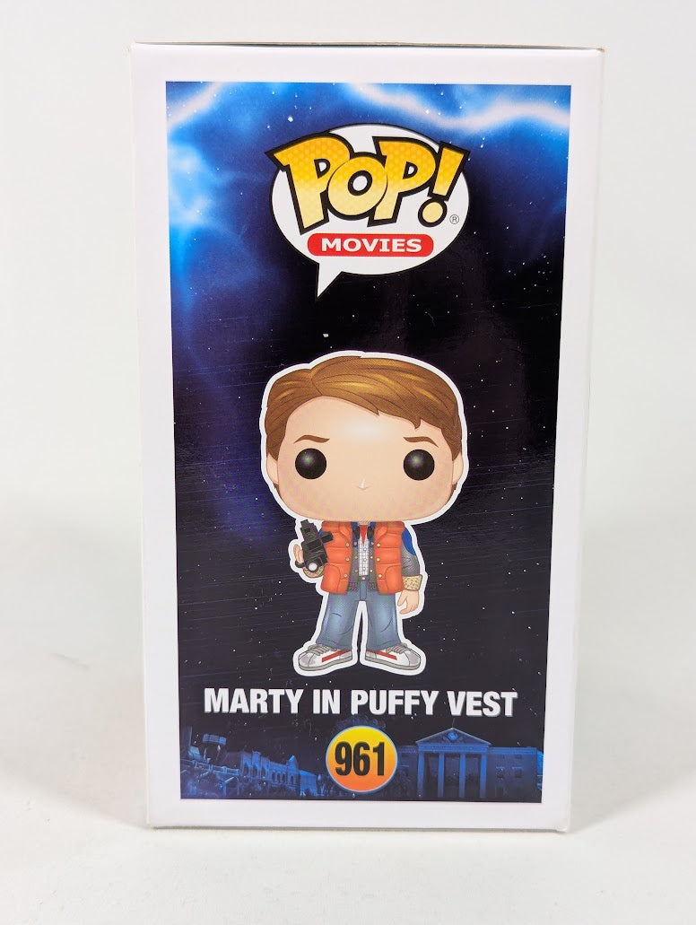 Back to the Future Marty in Puffy Vest Funko Pop! Vinyl Figure #961