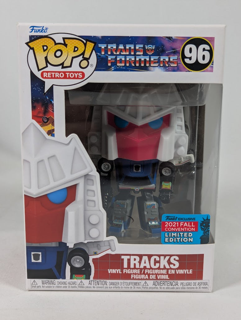 Transformers Tracks (2021 Fall Convention Exclusive) Funko Pop! Vinyl Figure #96