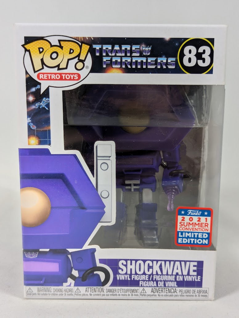 Transformers Shockwave (2021 Summer Convention Exclusive) Funko Pop! Vinyl Figure #83