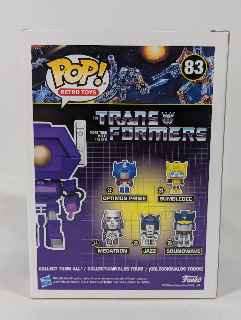 Transformers Shockwave (2021 Summer Convention Exclusive) Funko Pop! Vinyl Figure #83