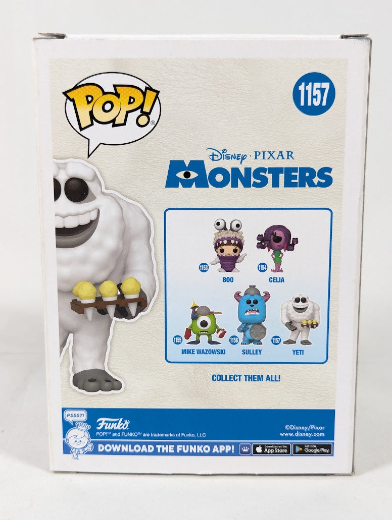 Disney Pixar Monsters Inc Yeti Funko Pop! Vinyl Figure #1157