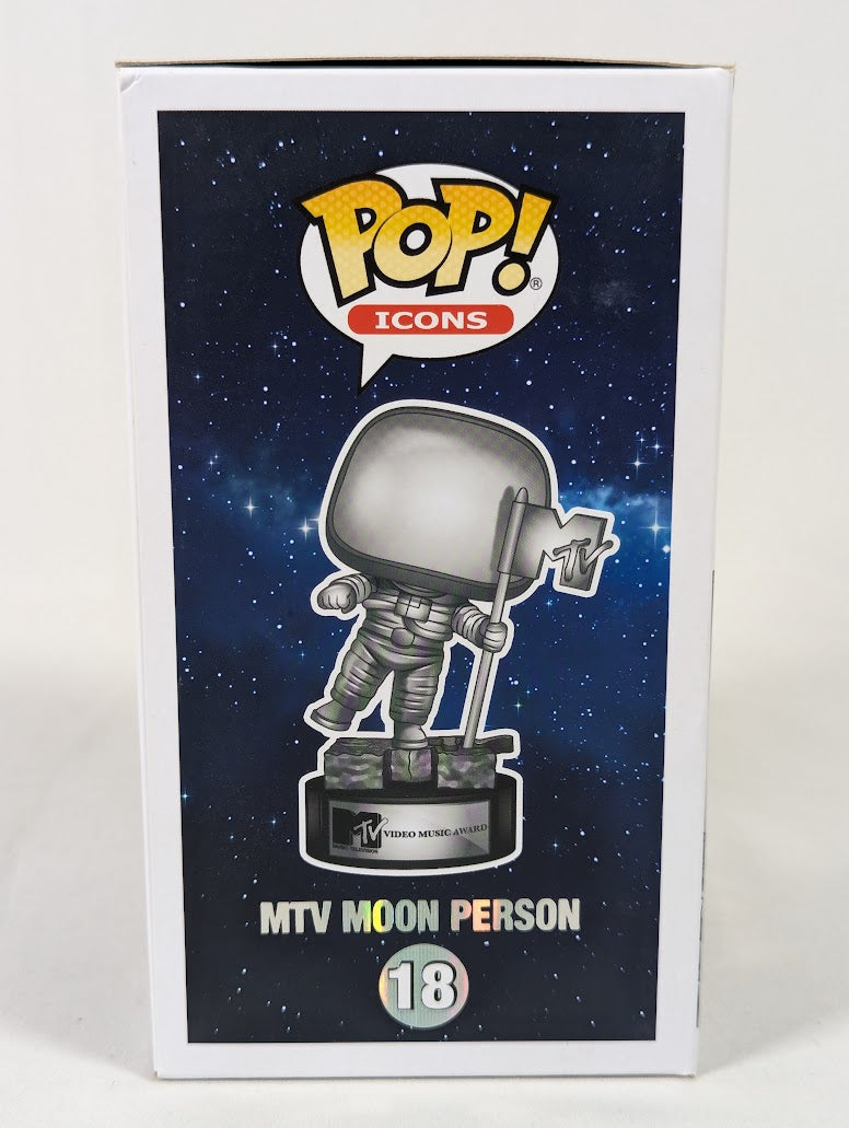 MTV Moon Person (Silver) Funko Pop! Vinyl Figure #18