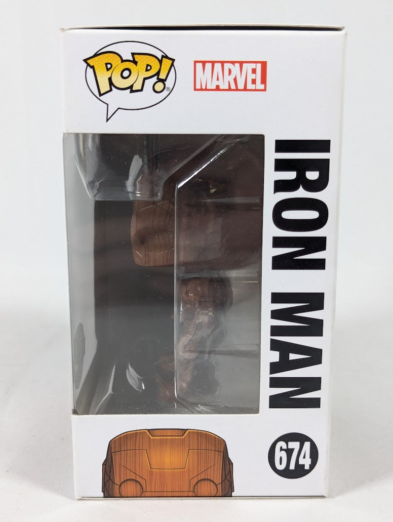 Marvel Iron Man (Wooden) Funko Pop! Vinyl Figure #674