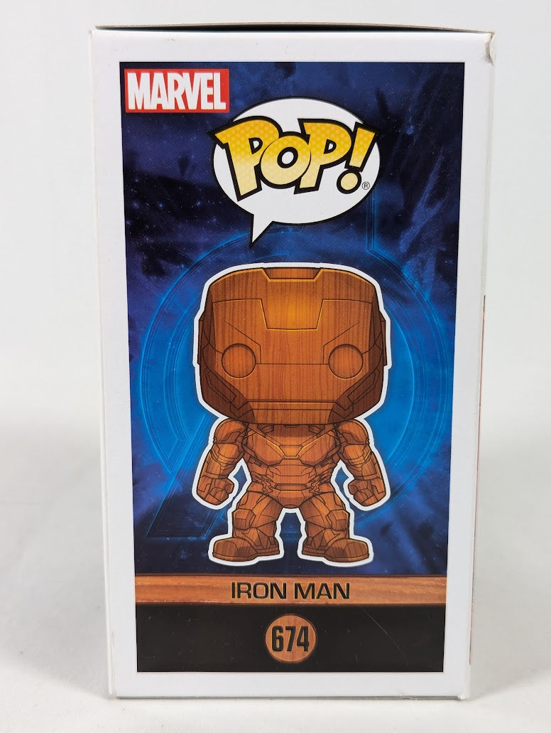 Marvel Iron Man (Wooden) Funko Pop! Vinyl Figure #674