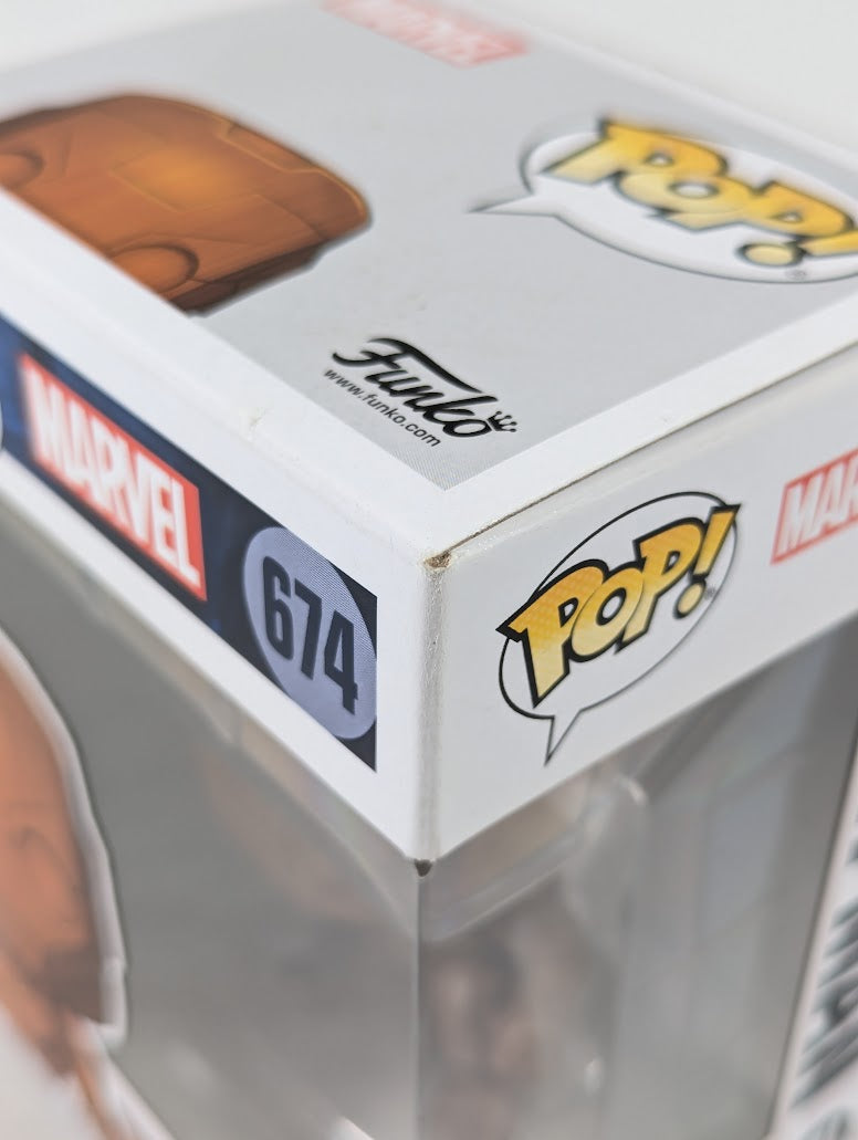 Marvel Iron Man (Wooden) Funko Pop! Vinyl Figure #674