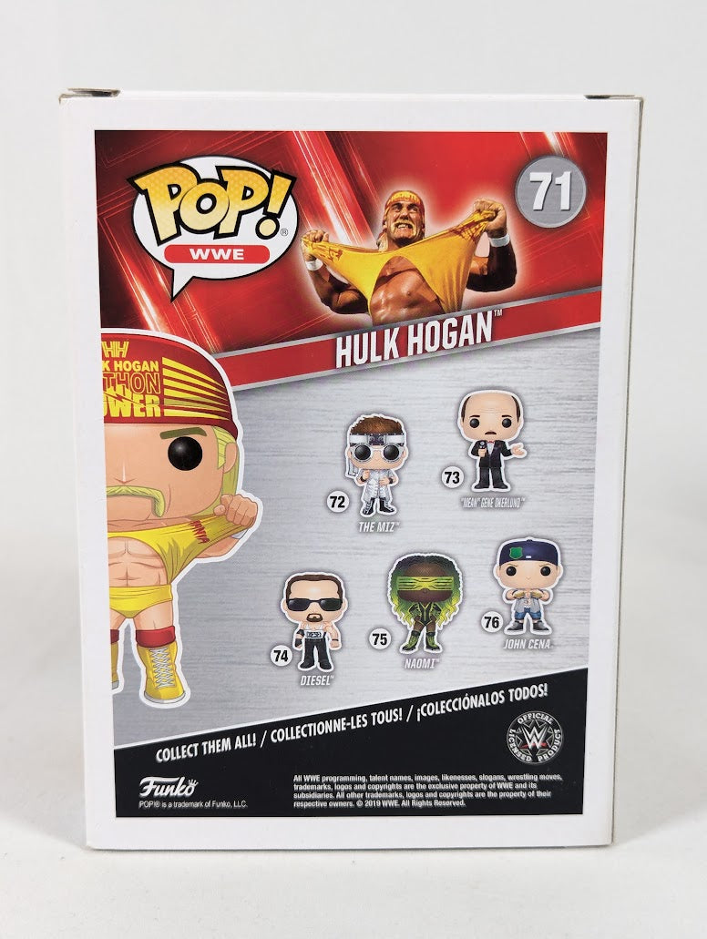 WWE Hulk Hogan (Special Edition) Funko Pop! Vinyl Figure #71