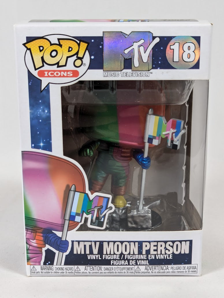 MTV Moon Person (Rainbow) Funko Pop! Vinyl Figure #18