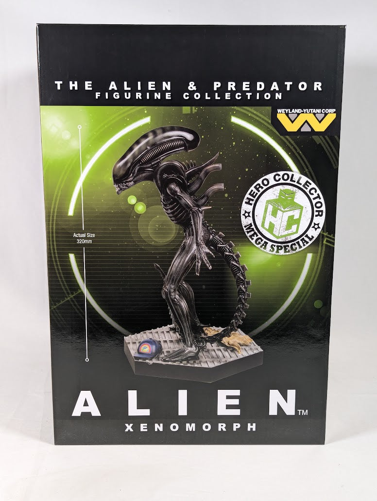 Alien Xenomorph Glow in the Dark Comic Con Exclusive Variant #1 Eaglemoss Hero Collector Mega Statue Limited Edition 157/200