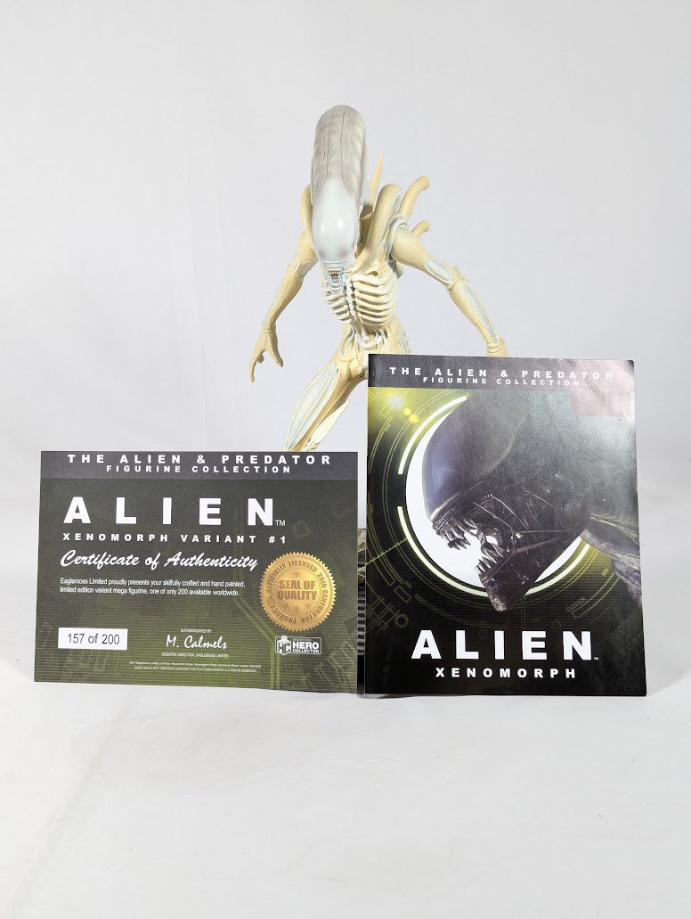 Alien Xenomorph Glow in the Dark Comic Con Exclusive Variant #1 Eaglemoss Hero Collector Mega Statue Limited Edition 157/200