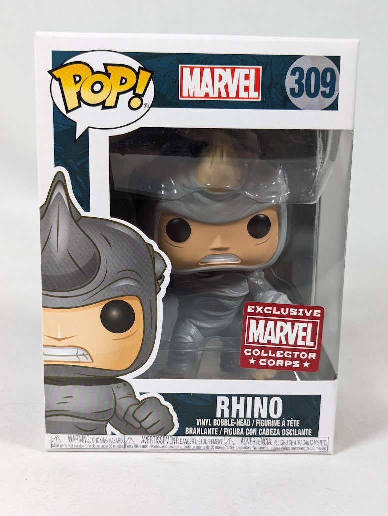 Marvel Rhino (Collector Corps) Funko Pop! Vinyl Figure #309