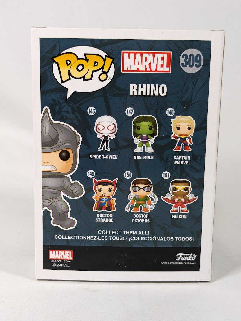Marvel Rhino (Collector Corps) Funko Pop! Vinyl Figure #309