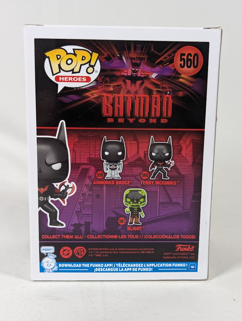 DC Comics Batman Beyond Terry McGinnis Funko Pop! Vinyl Figure #560