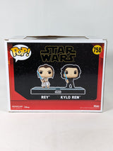 Star Wars Rey & Kylo Ren (Glow in the Dark) Funko Pop! Vinyl Figure #758